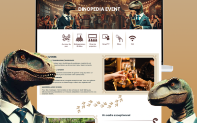 Dinopedia-event-site-web